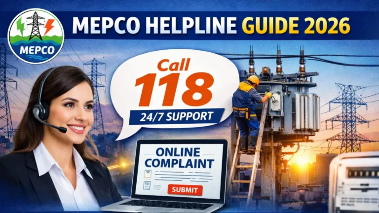 MEPCO Help line