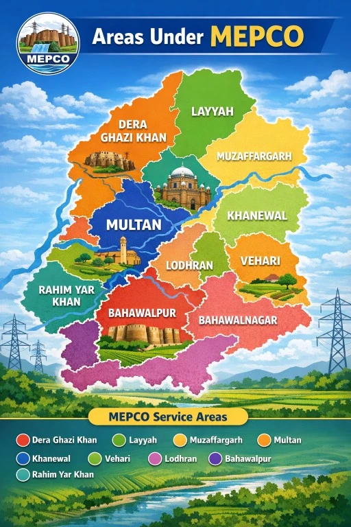 MEPCO Areas